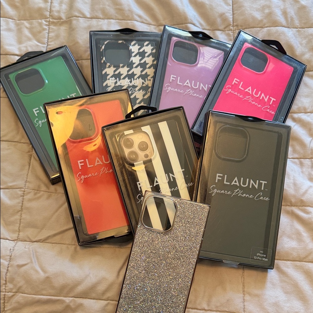 BUNDLE | Flaunt Square Phone Cases - You Get Them All for This Low Price